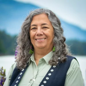 Karen GunaaShaá Taug smiles for the camera in this headshot photo.